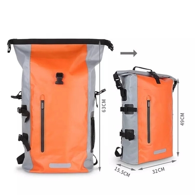 500D Waterdichte de Wandelingsrugzak die van pvc Waterdichte Zak voor Kayaking BSCI drijven