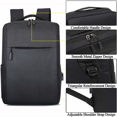 OEM Anti-diefstal USB die Rugzak 15,6 Duimlaptop Aktentassen laden voor Mensen