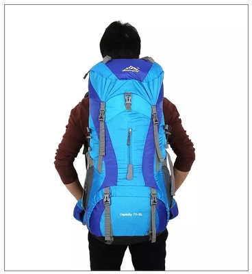 Van de de Trekkingsrugzak van de Ranselberg de Waterdichte Polyester 70 Literrugzak ISO