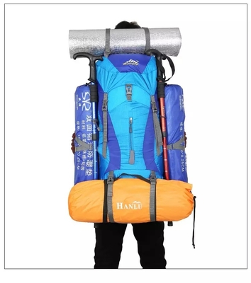 Van de de Trekkingsrugzak van de Ranselberg de Waterdichte Polyester 70 Literrugzak ISO