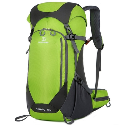 64cm Lichtgewicht de Reisrugzak 40L van de Groene Waterdichte Vrouwen van de Wandelingsrugzak