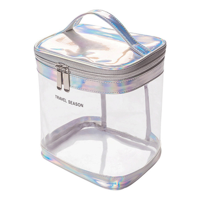 Van de de Make-upzak van TPU Transparante van de de Groeps Vrouwelijke Duidelijke Plastic Make-up de Zakgeschiktheid