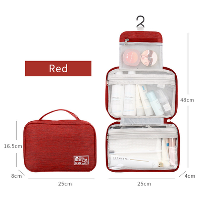 Het scheren van Hangende Toiletry Zakorganisator Hygiene Dop Kit die Kosmetische Reiszak hangen