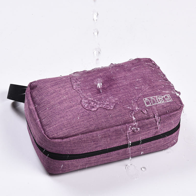 Rode Hangende de Zaktoiletry die van de Reismake-up Kosmetische Organisator Portable hangen
