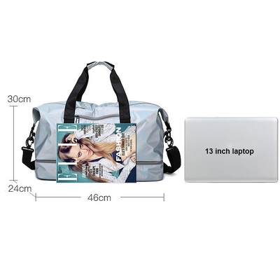 SEDEX-de Zak van Gymnastiekduffle met Waterdichte Nylon de Gymnastiekzak van het Schoencompartiment