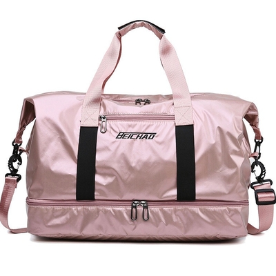 SEDEX-de Zak van Gymnastiekduffle met Waterdichte Nylon de Gymnastiekzak van het Schoencompartiment