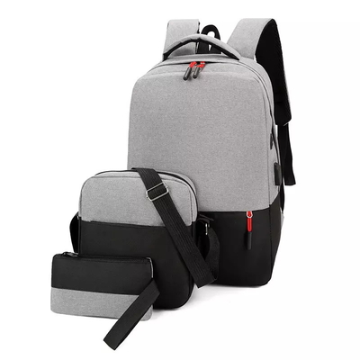 BSCI 3 in 1 Vastgestelde Rugzaklaptop Anti-diefstal Bedrijfsrugzak met USB-Ladershaven