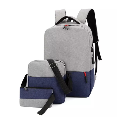BSCI 3 in 1 Vastgestelde Rugzaklaptop Anti-diefstal Bedrijfsrugzak met USB-Ladershaven