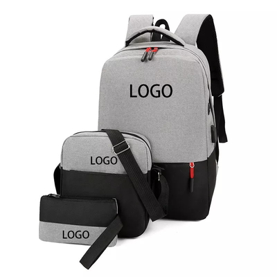 BSCI 3 in 1 Vastgestelde Rugzaklaptop Anti-diefstal Bedrijfsrugzak met USB-Ladershaven