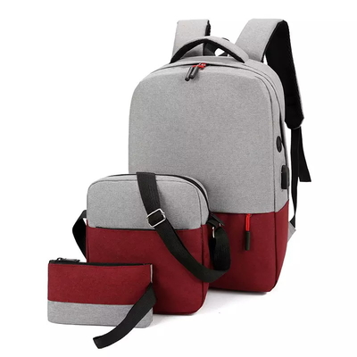 BSCI 3 in 1 Vastgestelde Rugzaklaptop Anti-diefstal Bedrijfsrugzak met USB-Ladershaven