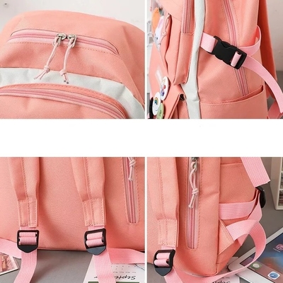 1,41 van de Rugzakreeksen van de Duim Roze School van de Meisjesjongens 5pc de Rugzakreeks
