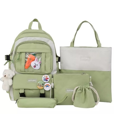 1,41 van de Rugzakreeksen van de Duim Roze School van de Meisjesjongens 5pc de Rugzakreeks