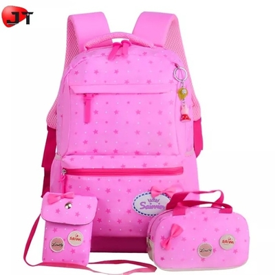 Schoolrugzak voor Laptop van Bookbag van Meisjestienerjaren de Vastgestelde Doos van de Rugzaklunch met Potloodzak