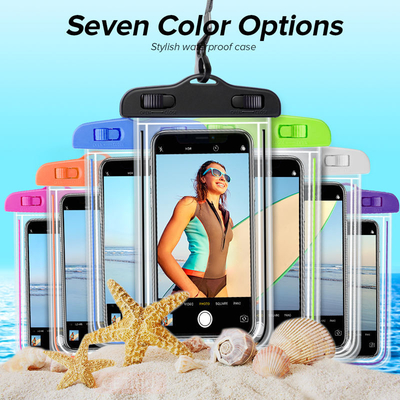 Waterdicht de Telefoongeval van Lanyard Waterproof Cell Phone Pouch Universele Drijvende Zak