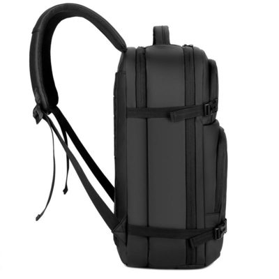 Mensen Laptop van het 17,3 Duimwater Bestand Rugzakbsci Zwarte Nylon Laptop Rugzak