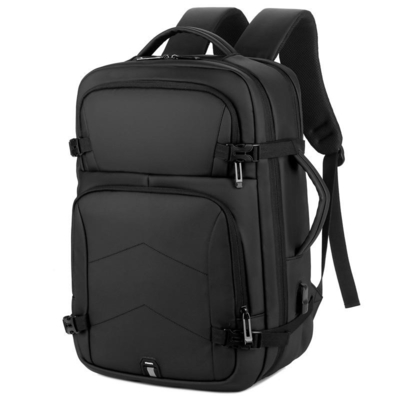 Mensen Laptop van het 17,3 Duimwater Bestand Rugzakbsci Zwarte Nylon Laptop Rugzak