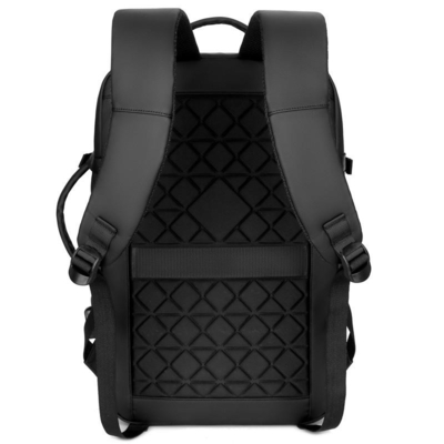 Mensen Laptop van het 17,3 Duimwater Bestand Rugzakbsci Zwarte Nylon Laptop Rugzak