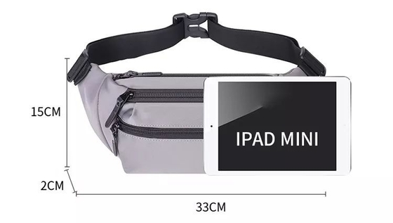 De openlucht Waterdichte de Zakoem van de Taillezak Vrouwen van Douanelogo running belt waist bag