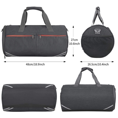 Van de de Zak Lichtgewichtgymnastiek van de sport de Anti-diefstal Reis Zak van Duffle met de Natte Zak van het Schoencompartiment