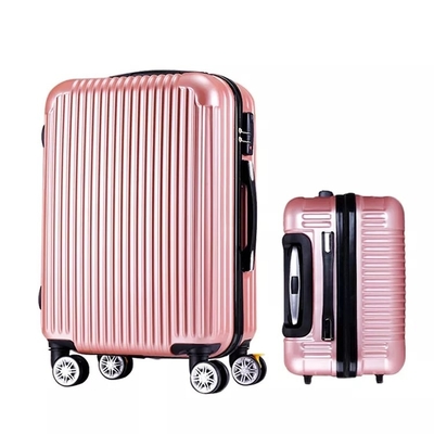 PC-Reeks van de Polycarbonaat de Reizende Bagage van 3 Stukken het Glanzende van de Kofferhardside van Oppervlaktemeisjes Karretje