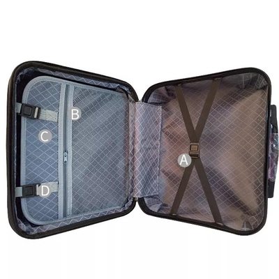 Waterdichte Carry On Travel Luggage Hardshell-het Inschepen Koffer 18 Duim met Slot