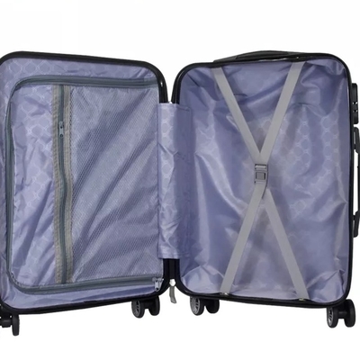Pp-van de de Reisbagage van het Aluminiumkarretje de Reeksenkoffer op Wielen 20 Duim Waterdicht Hard Geval
