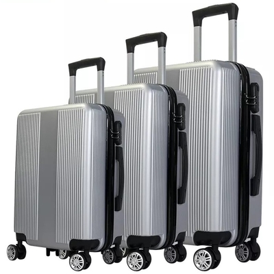 Pp-van de de Reisbagage van het Aluminiumkarretje de Reeksenkoffer op Wielen 20 Duim Waterdicht Hard Geval