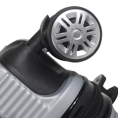 Pp-van de de Reisbagage van het Aluminiumkarretje de Reeksenkoffer op Wielen 20 Duim Waterdicht Hard Geval