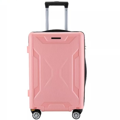 Polyester die Harde Shell Luggage Set 24“ de Bagageslot 3 PCs Pp Carry On voeren van Tsa van de Karretjekoffer