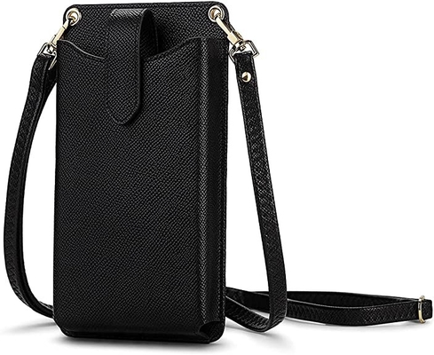 Klein Cellphone-Kruis - Houder van het Leer Materiële Cellphone van de lichaamsportefeuille de Synthetische