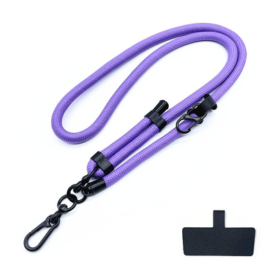 OEM van de Slingerlanyard luxury key chain universal p.p.m. van de Siliciumtelefoon het Koordkabel
