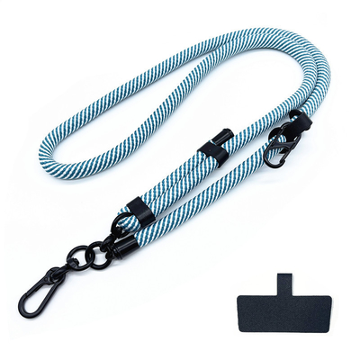 OEM van de Slingerlanyard luxury key chain universal p.p.m. van de Siliciumtelefoon het Koordkabel