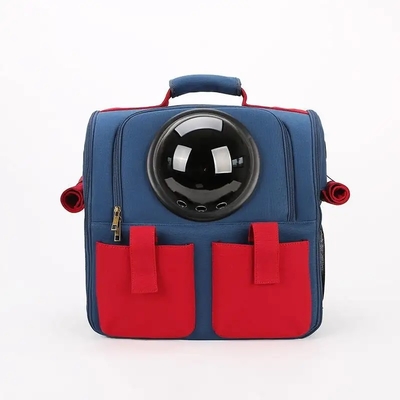 De draagbare van de de Capsule In te ademen Reis van de HuisdierenBoodschappentas Transparante Papegaai Cat Dog Bird Backpack