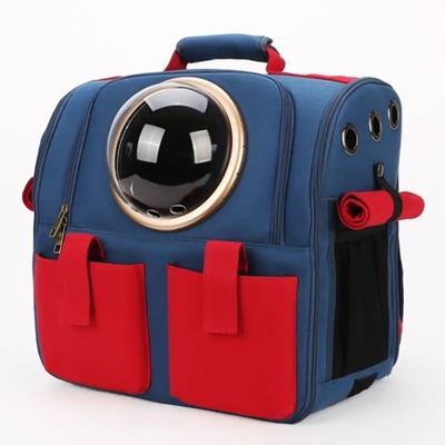 De draagbare van de de Capsule In te ademen Reis van de HuisdierenBoodschappentas Transparante Papegaai Cat Dog Bird Backpack