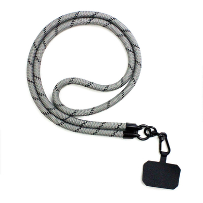 ODM de Universele Riem van Telefoonlanyard adjustable nylon neck phone met Flardmetaal